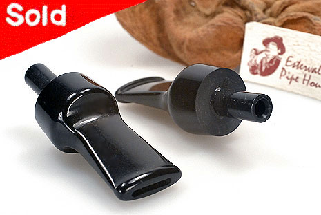 Stanwell Mouthpiece Blanks Saddle Acrylic with 3mm Tennon 3,8cm